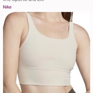 Nike Alate Solo Dri-FIT Longline Sports Bra Size Large